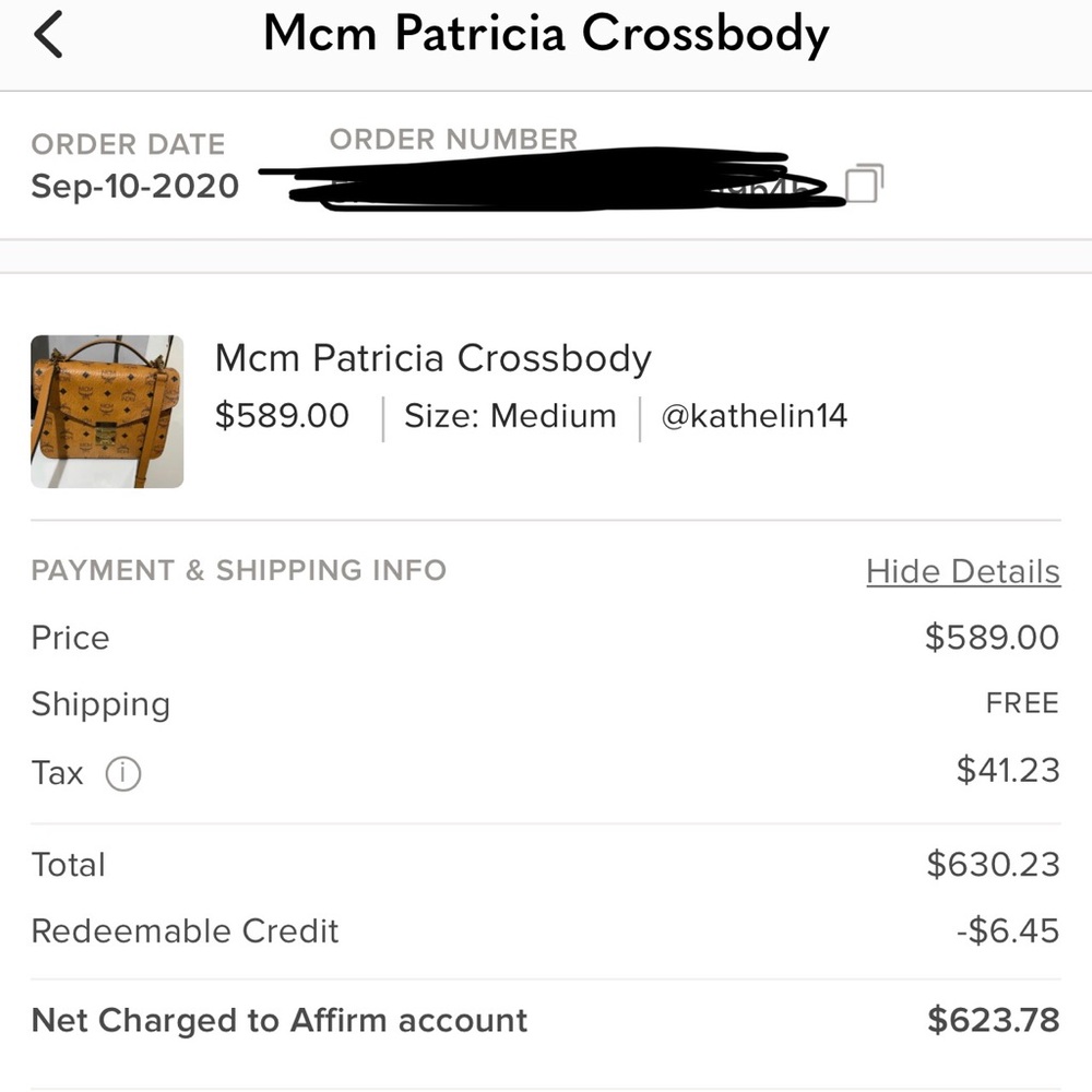 MCM Patricia crossbody - Picture 9 of 9